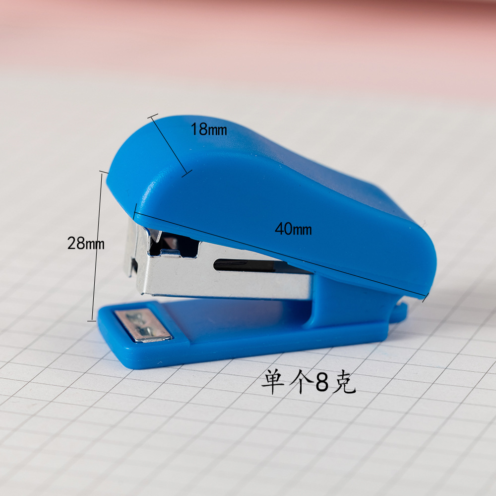 Creative Mini Stapler, Labor-Saving Stapler for Students, Small Stationery Stapler, Small Binding Machine, Stapler Test Paper