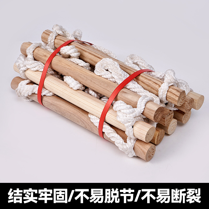 Solid Wood Ladder 10 m 20 m 30 m Fire Escape Ladder Rope Ladder Marine Ladder Climbing Ladder Rescue Ladder