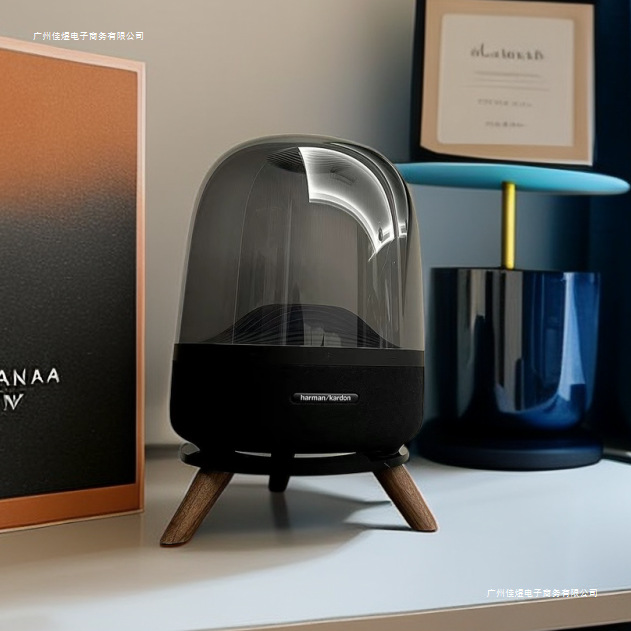 Harmankardon Harman Kardon Audio Stand Is Suitable for Liuli 2/3/4 Generation Crystal 4 Generation Solid Wood Desktop Model