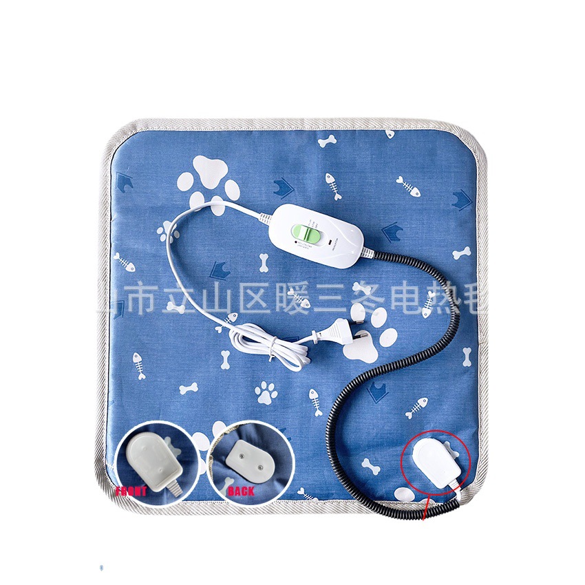 Spot Export Pet Electric Blanket Heating Pad Waterproof 110V European and American Electric Heating Pad Cat and Dog Heater