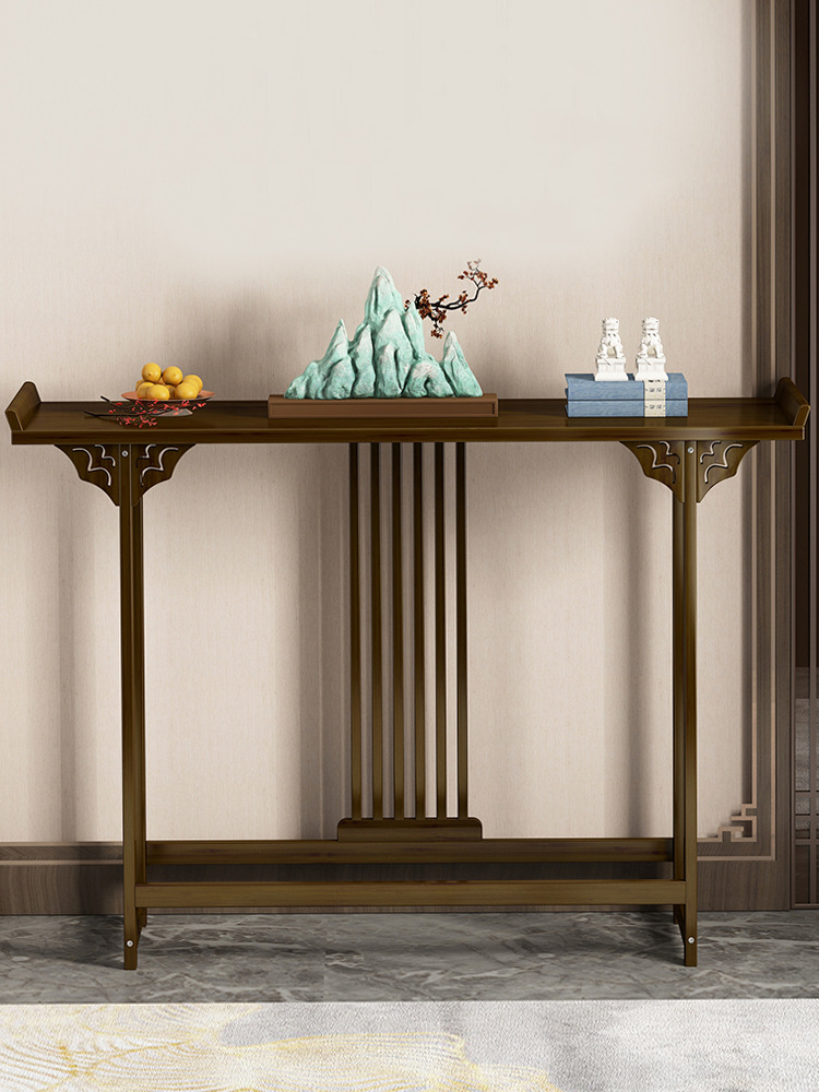 Console Table, Chinese-Style Wall-Mounted Table, New Chinese-Style Antique Table, Engagement Props Table, Console Table, Wedding Long Table