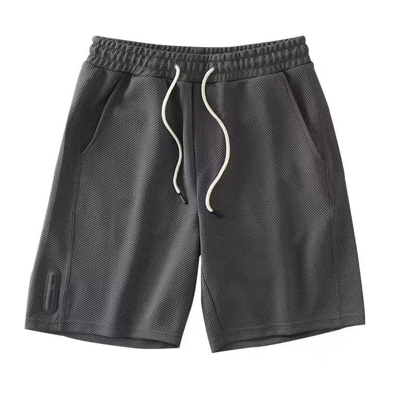 Waffe Shorts Men's Summer Running All-Match Hong Kong Style New Fashionable Breathable Sports Trendy Men's Straight Casual Comfortable