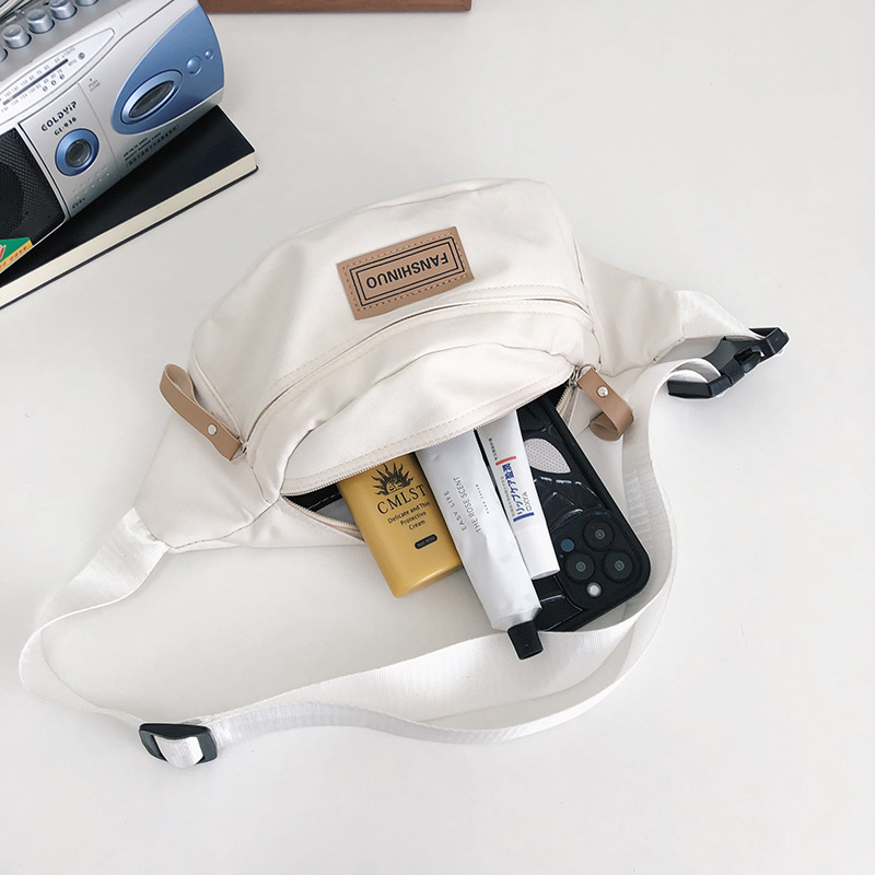 Japanese-Style Chest Bag for Men, Minimalist Small Bag, Lightweight Casual Crossbody Bag, Men's Sports Shoulder Bag, Trendy Small Backpack