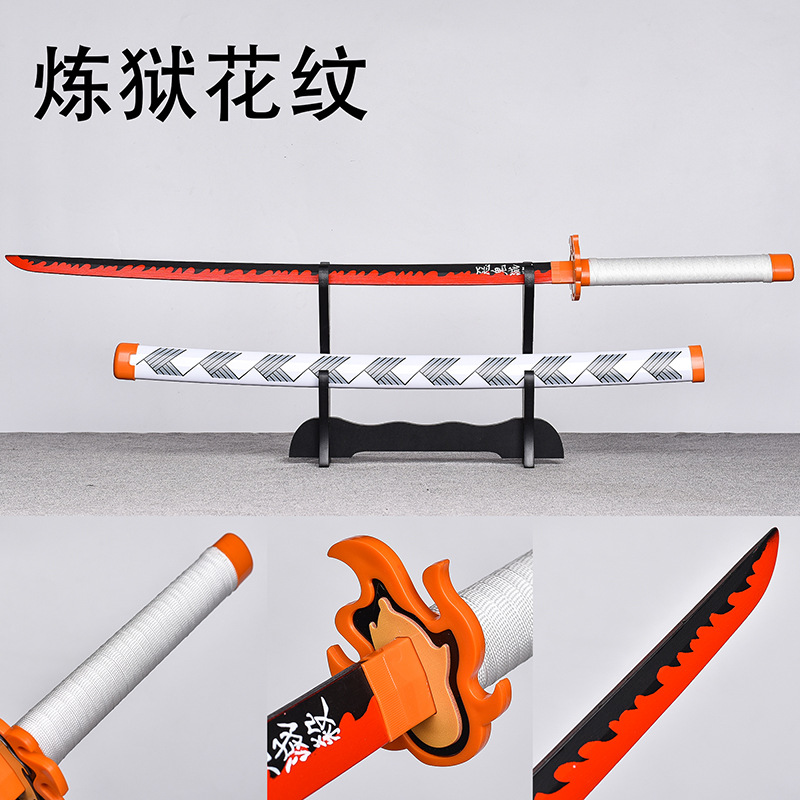 Улучшенная Разборная Версия Деревянная Версия Серия Уничтожения Призраков Косплей Японская Анимация Нож Сцена Перформанса Практика Оружие Дорога