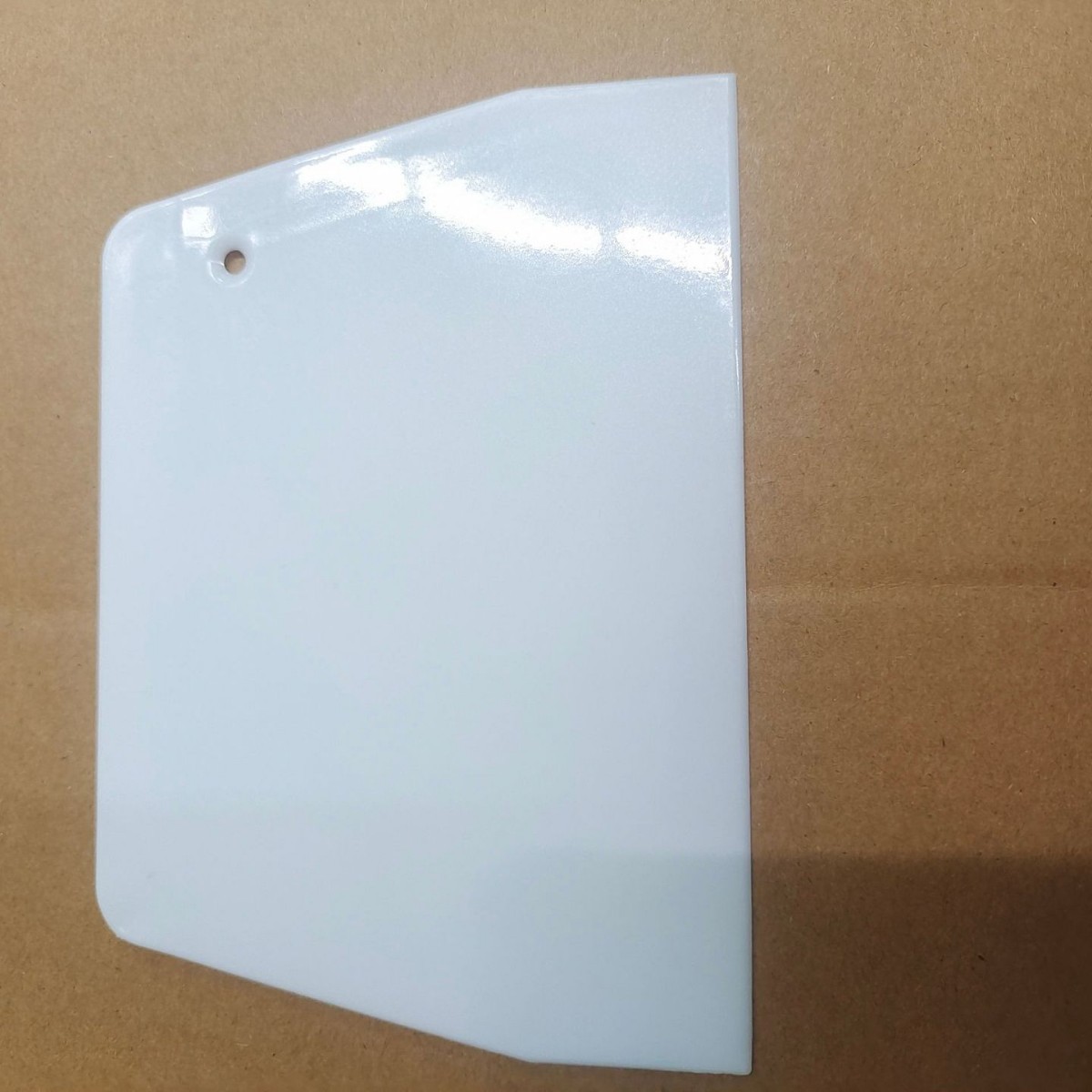 Paint tool plastic scraper PP trapezoidal scraper plastic scraper small size cutter for gifts