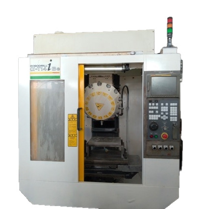 Fanuc Small Yellow Machine Drilling and Tapping Center Fanuc T14 Cnc Machine Tool Fine Machine Condition Second-Hand Equipment Transfer