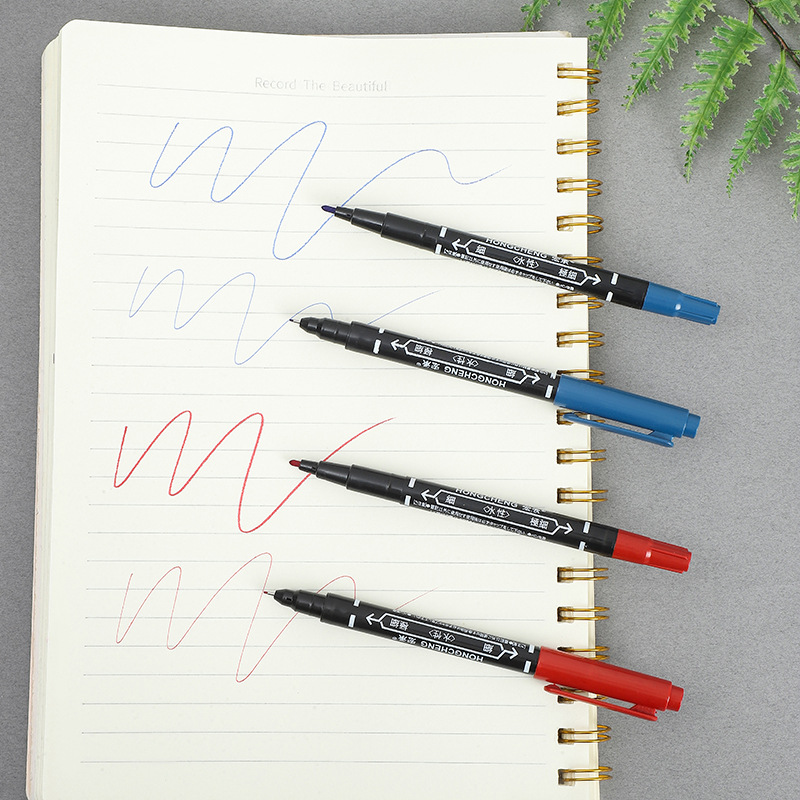 Bulk Small Double-Headed Hook Pen Creative 120 Water-Based Marker Pen Primary School Kidsren Graffiti Painting Art Brush