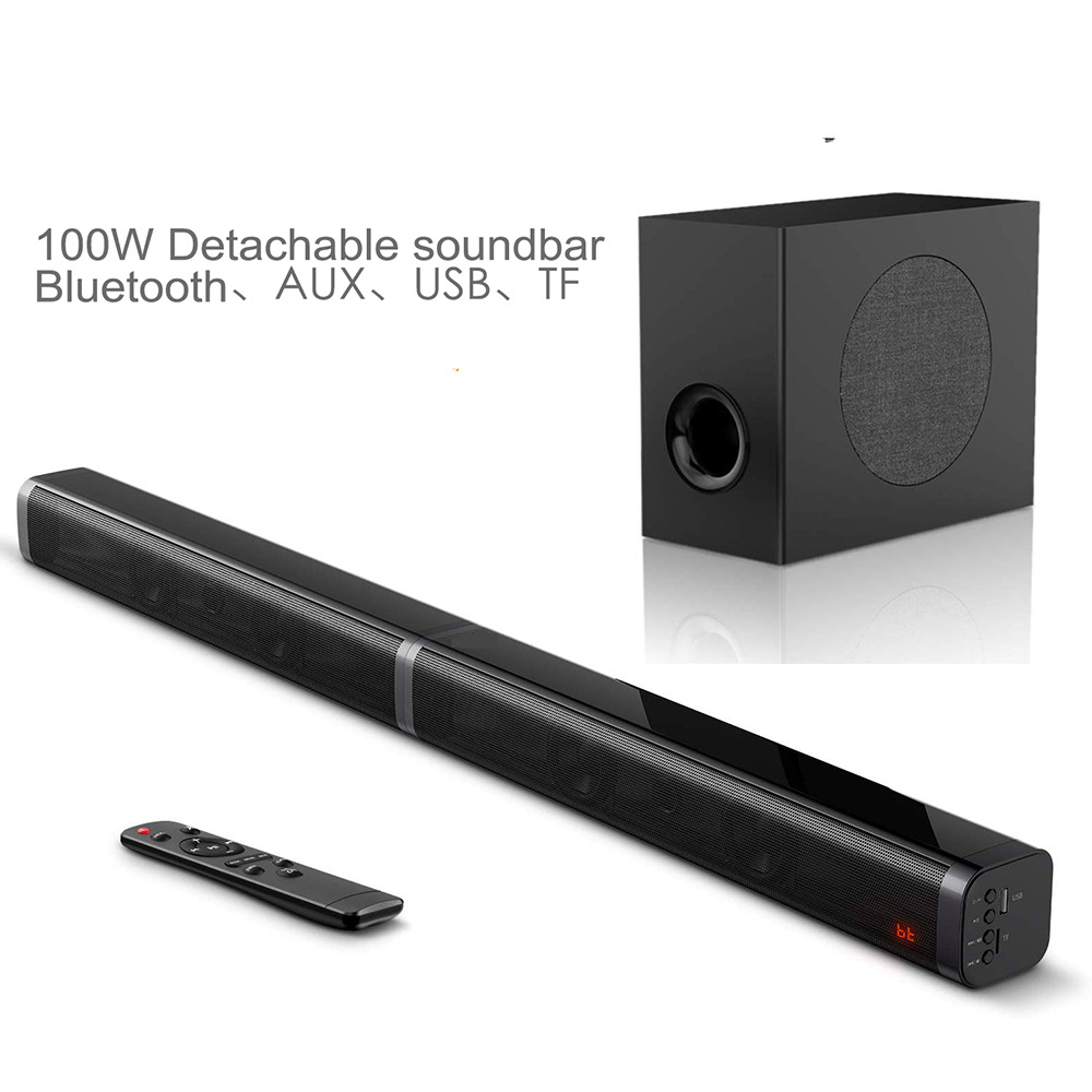 soundbar Bluetooth Speaker 2022 New Home Theater TV Audio Subwoofer Echo Wall Speaker