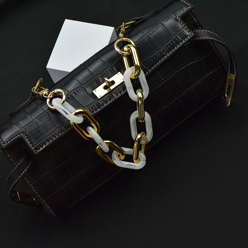 DIY30cm portable acrylic chain decorative chain can be customized length multi-color optional bag chain