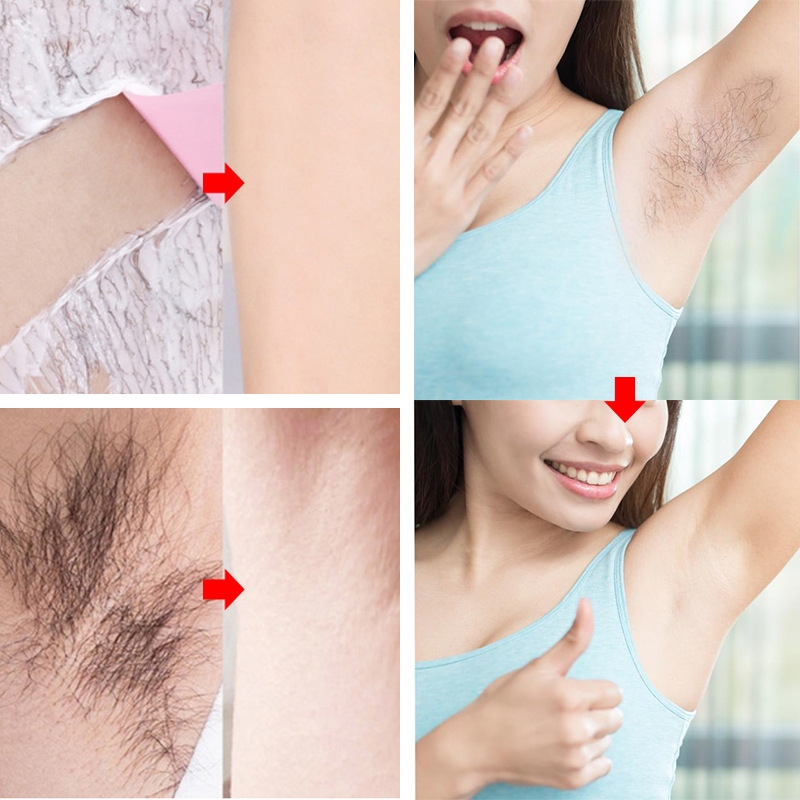 Cross-Border Supply 150ml Hair Removal Mousse, Gentle and Painless Hair Removal Foam for Leg Hair, Men's and Women's Armpit Hair Removal Spray