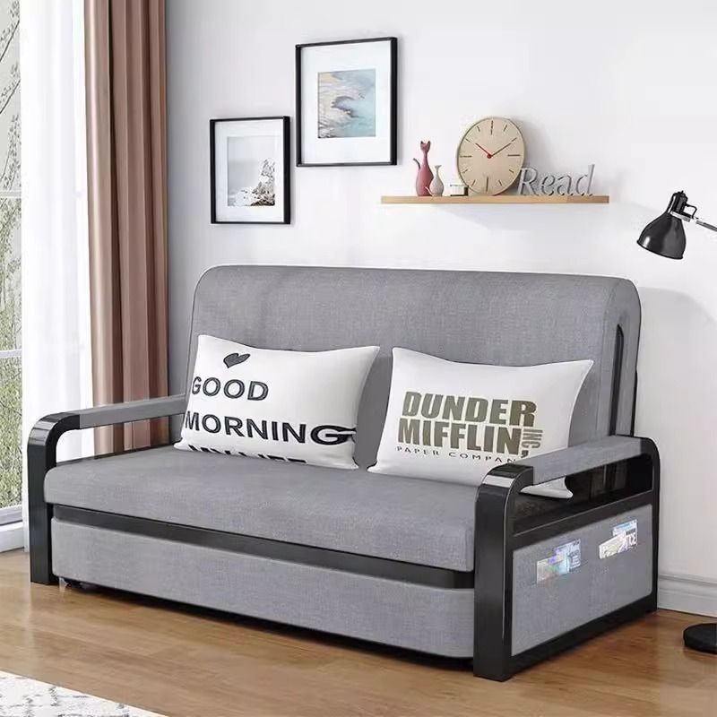 Sofa Bed Dual-Purpose Folding Sofa Bed Multi-Functional Retractable Bed Internet Celebrity Removable and Washable Fabric Sofa Bed Folding Bed