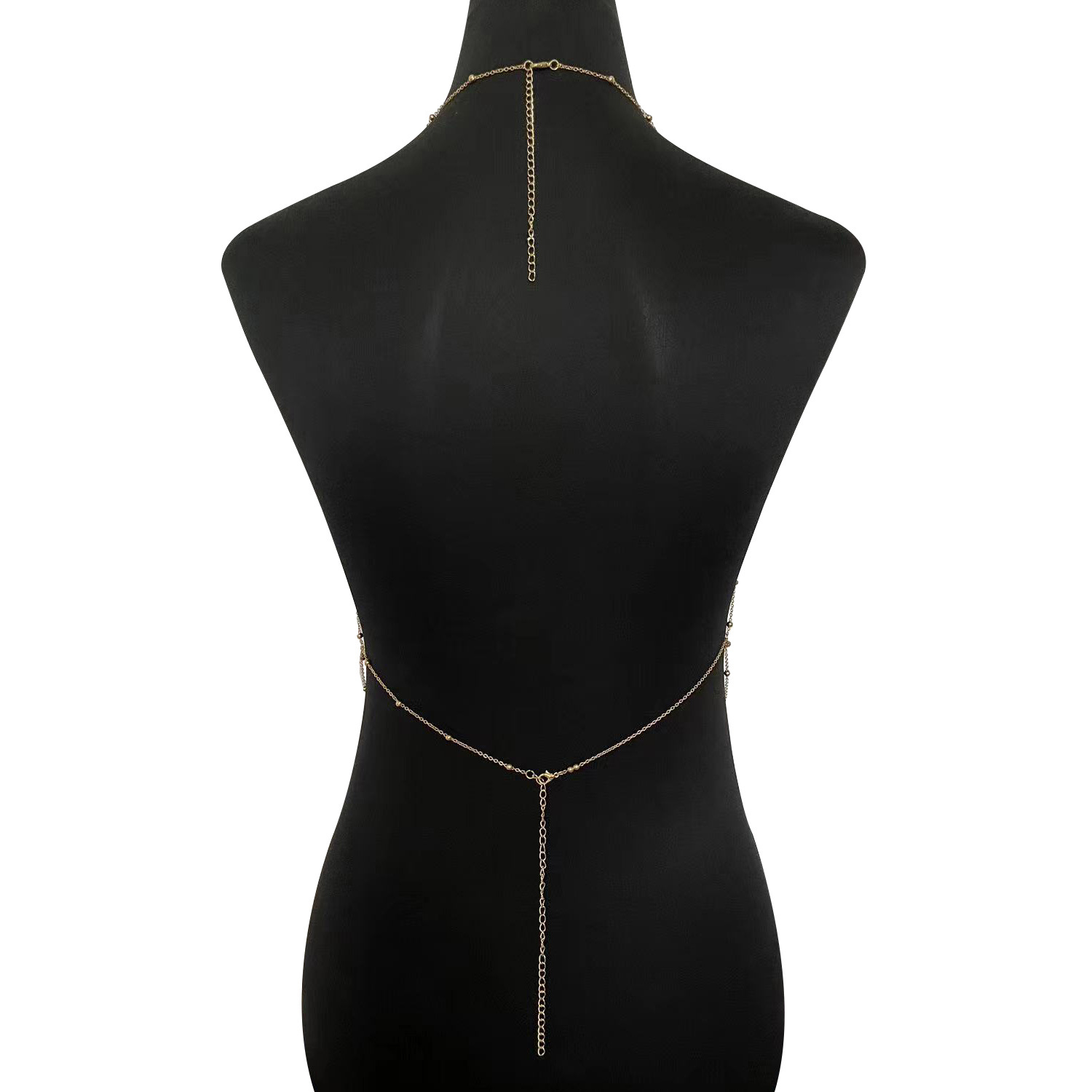 Zhuru Clothing Cross-Border Fashion Pure Desire Hollow Chain Chest Chain Sexy Accessories Sexy Body Chain Hk0038