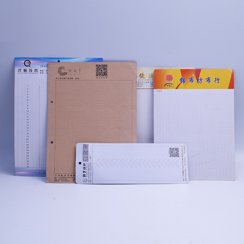 Customized Processing Fabric Single Color Card Sample Blank Folded Textile Cloth Card Sample Book Product Display Color Card Book