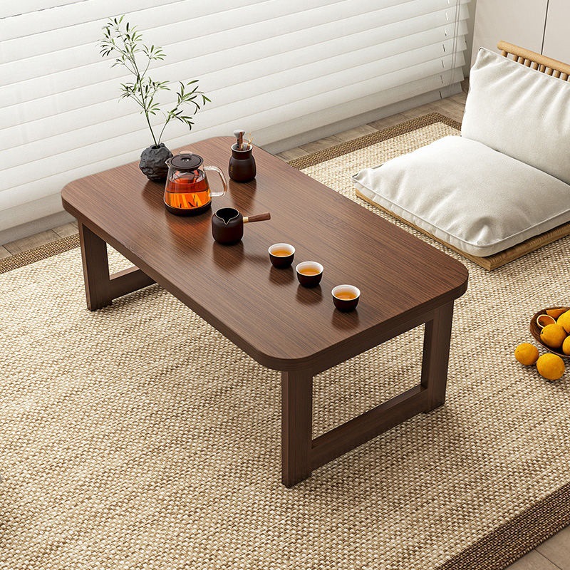 Folding Coffee Table Small Apartment Bay Window Table Home Kang Table Tatami Table Bedroom Living Room Small Table Windowsill Low Table