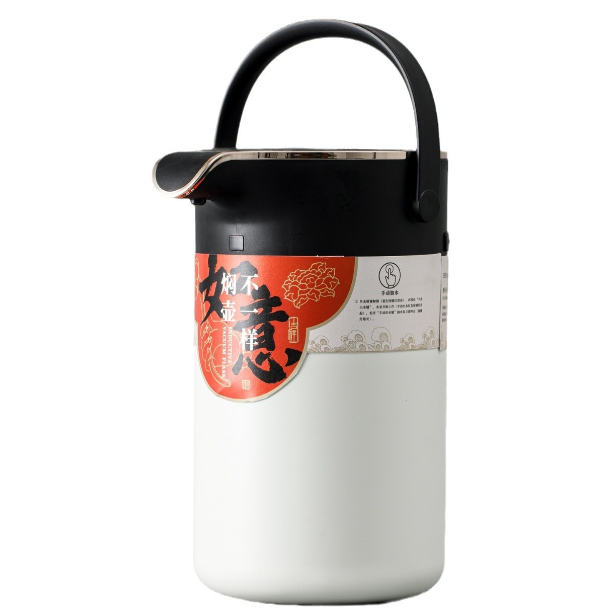 Wholesale Thermal Insulation Teapot 316L Stainless Steel Large Capacity Intelligent Sensor Old White Tea Travel Stuffy Teapot