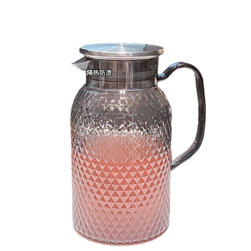 Acrylic PC Cold Kettle Bar Beverage Juice Kettle Beer Tie Kettle Restaurant Restaurant Tea Kettle Cold Kettle with Steel Lid