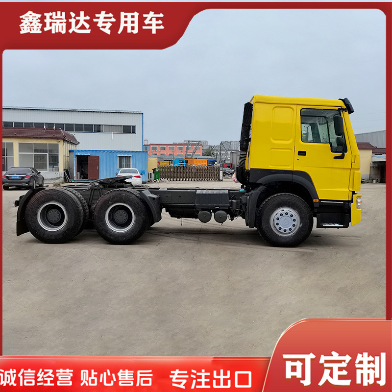 African New and Used Howo Tractor Trucks, 371 Horsepower, Euro Ii, Rear Eight-Wheel, Used Truck Tractor Head, Howo Euro Iii