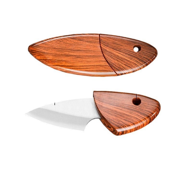 Internet Celebrity Mini Knife Fruit Knife Express Knife Small Fat Dolphin Knife High Hardness Sharp Knife Camping Portable Knife