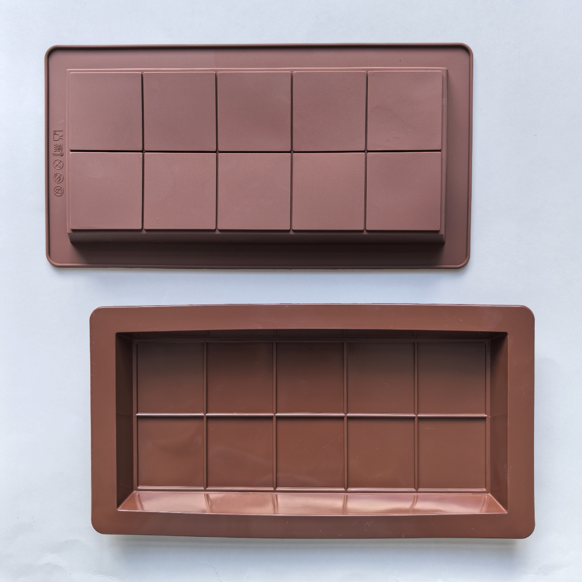 Силиконовая форма для глубокого шоколадного батончика для Дубая прямоугольная форма для выпечки шоколадного торта