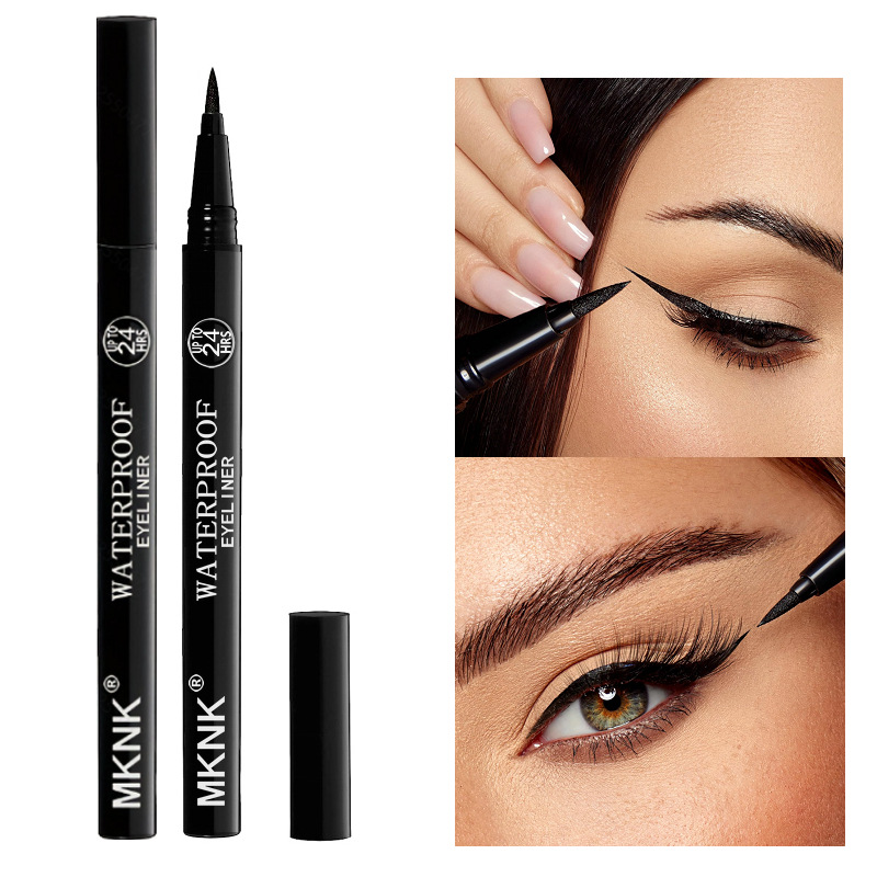 Кросс-бордерный горячий быстро сохнущий долговечный водостойкий потоотталкивающий карандаш для глаз с губкой без макияжа