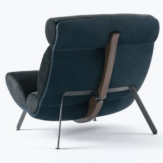 Italian Nordic Single Sofa Chair Light Luxury Single Internet Celebrity Sofa Chair Designer Casual Living Room Single Chair