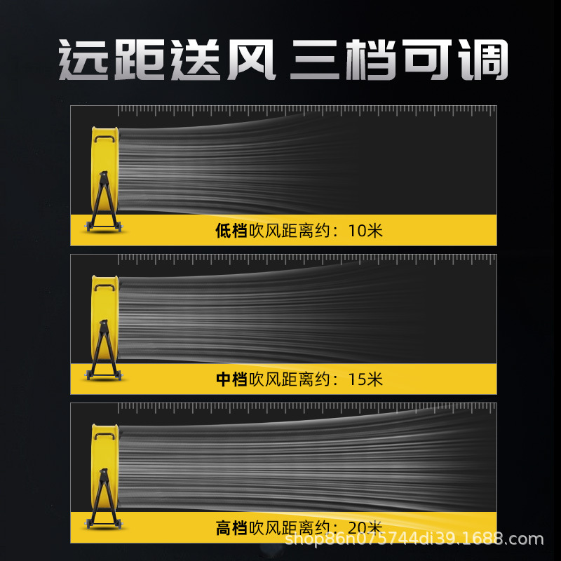 Industrial Fan Powerful Floor Fan Factory High Wind Workshop Removable Cooling Electric Fan Commercial Exhaust Machine