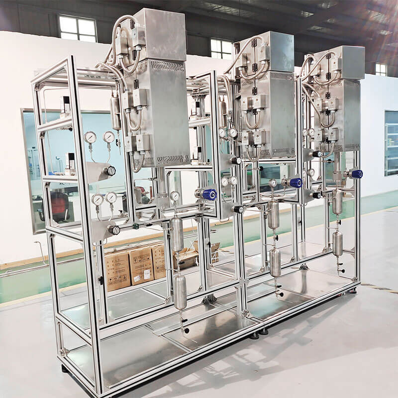 Zhiyan Technology Multi-Channel Fixed Bed Tubular Reaction Device Customization Manufacturer High Pressure Tubular Device