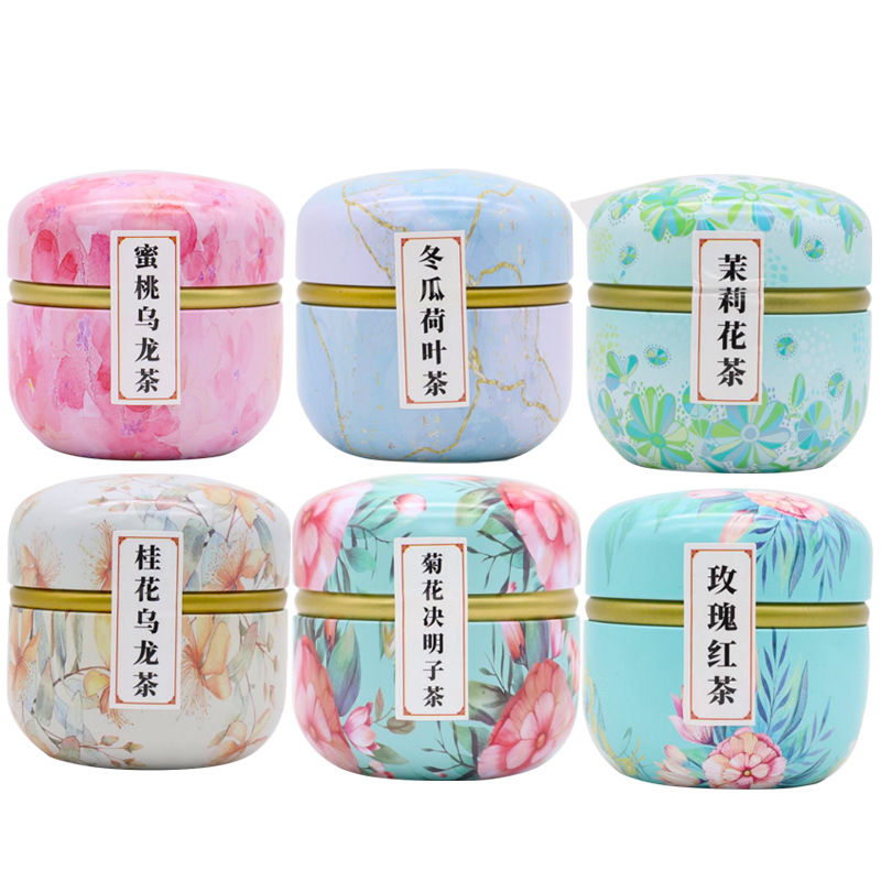 Small Jar of Scented Tea Wholesale Girls Health Tea Teacher's Day Souvenir Gift Peach Oolong Tea Cold Brew Tea Bag