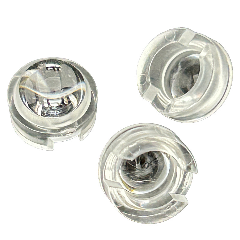 High-Power Imitation Lumens Focus 30 Degree Optical Lens Straight Card Lamp Bead Protective Cover Lamp Accessories Acrylic