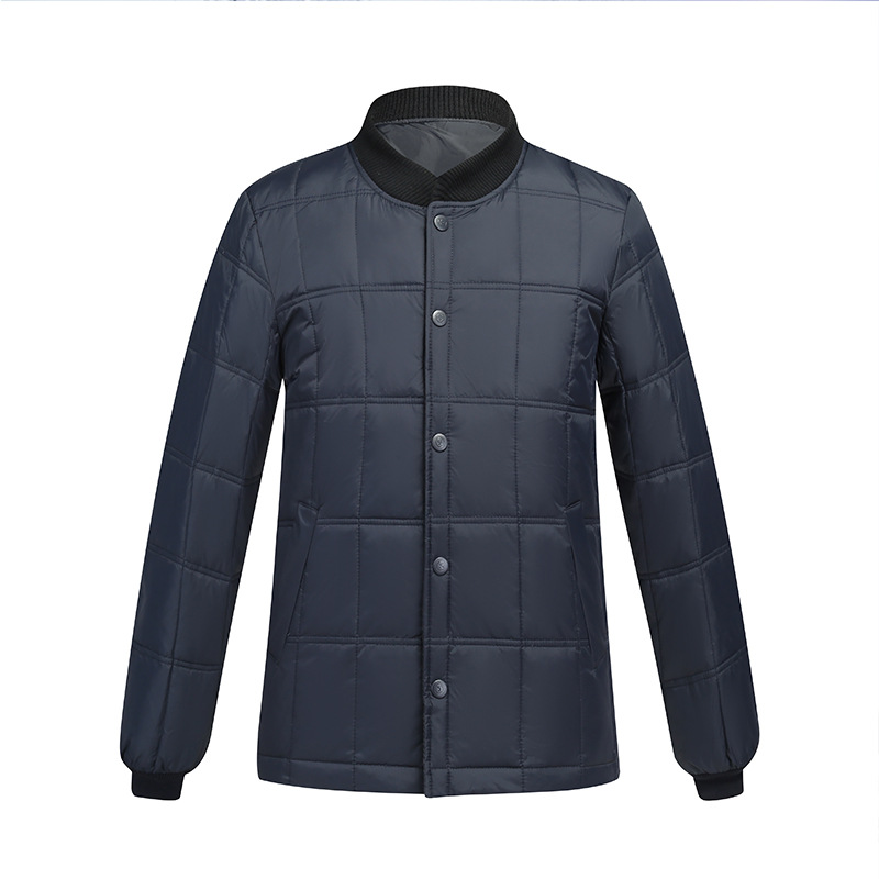 2025 New White Duck down Silk Jacket Lining for Men, Thickened Silk Lining for Middle-Aged and Elderly Men, Men's Warm Feather Silk Top