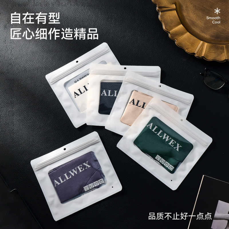 Cross-Border Men's Underwear 3D Convex Bag Low-Waist Casual and Comfortable Ice Silk Men's Briefs Thong for Men