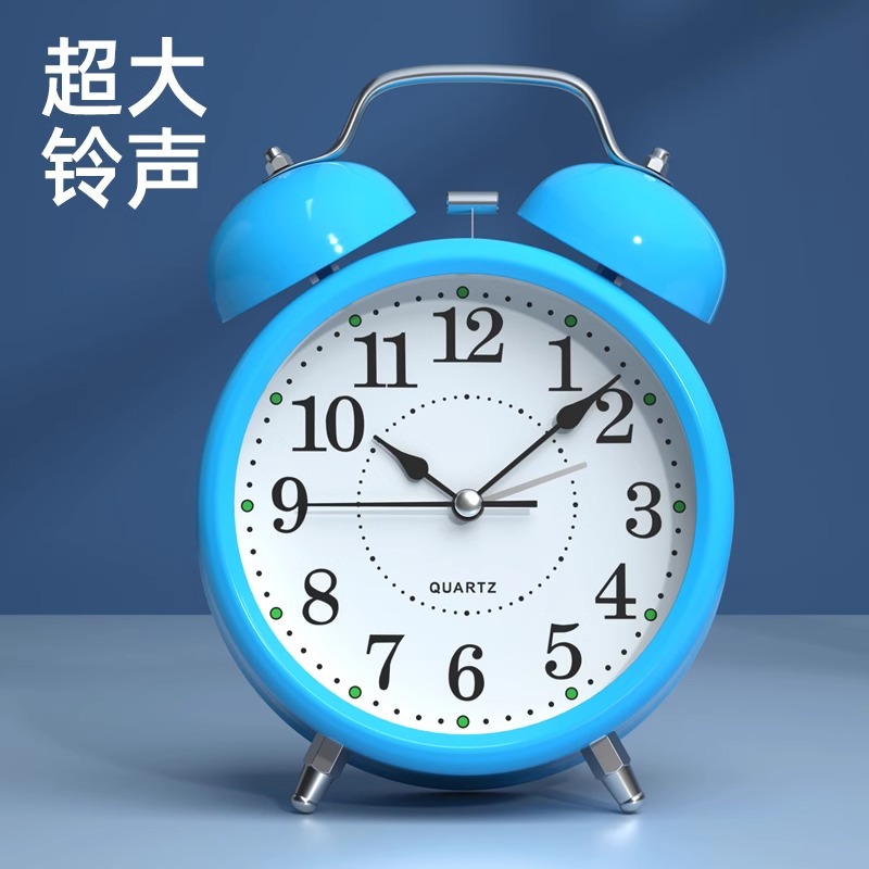 Wholesale special alarm clock student special wake-up artifact 2024 new bedside small alarm clock children's clock boys and girls