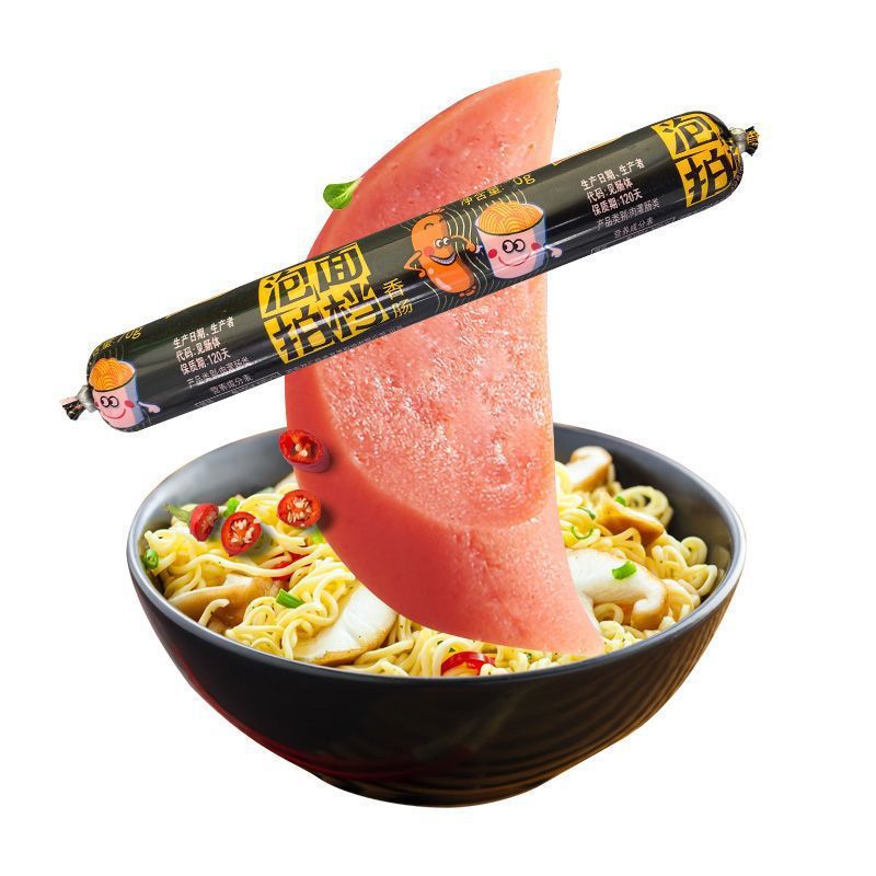 Shuanghui Q Fun Cumin Sausage 70g Mushroom Ham Sausage qq Instant Instant Noodles Partner Q Fun Corn Roasted Sausage
