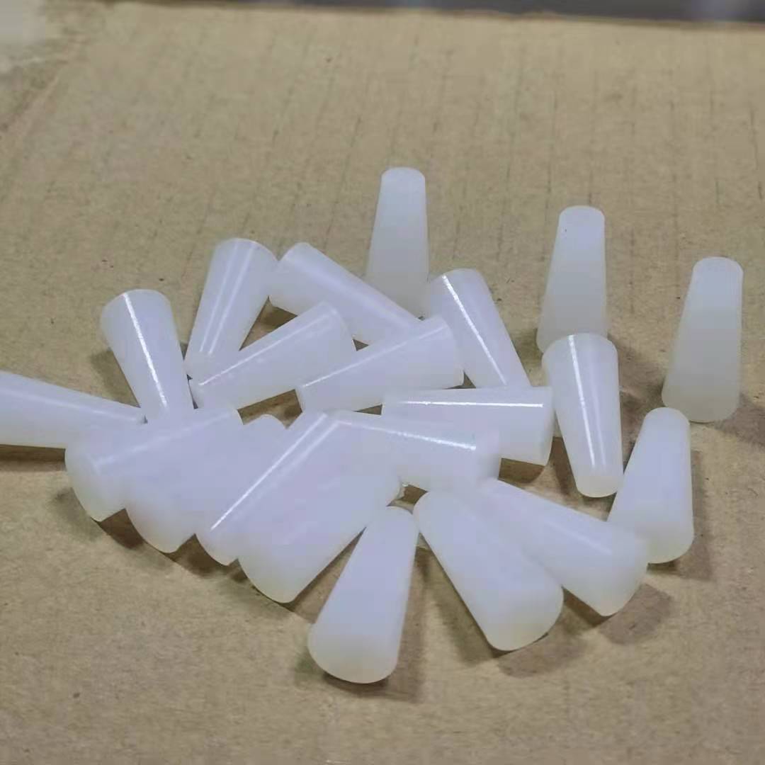 Silicone sealing ring conical round solid high temperature rubber plug spraying spray plug test tube water pipe plug plating