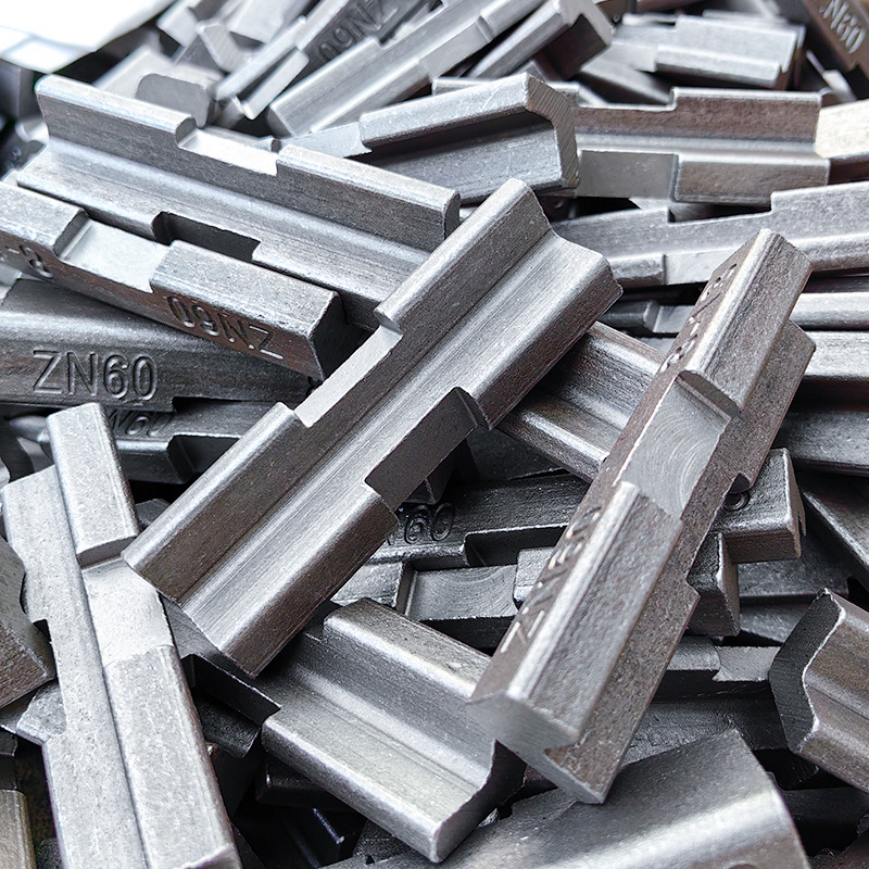 Cast Iron Gauge Block Products Wholesale Outdoor Railway Steel Track Switch Accessories Bar Production Set Gauge Block Manufacturer