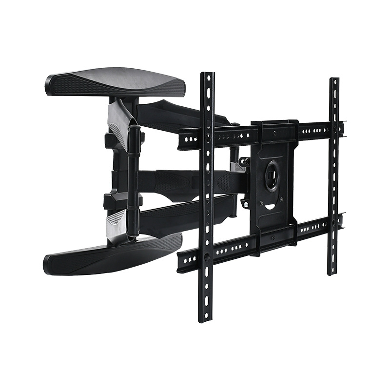 Cross-border TV hanger 40-75 inch universal telescopic hanger tilt angle adjustable TV rotating bracket