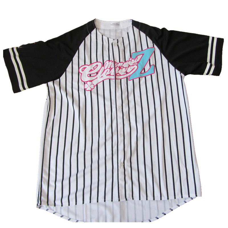 Customized Summer Short-Sleeved Men's Mesh Cardigan European and American Trendy Brand Digital Printing DIY Baseball Uniform Game Sweatshirt