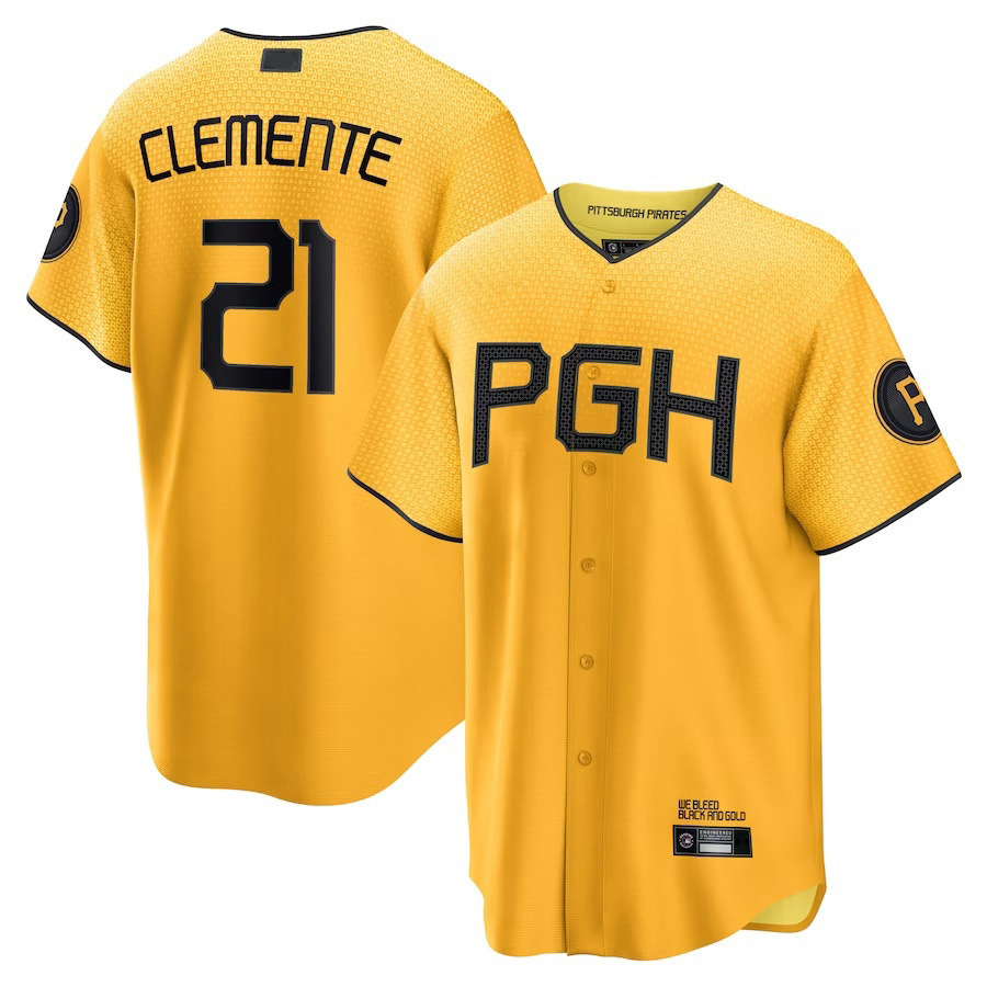 European and American Cross-Border Professional Baseball Uniforms, Softball Uniforms, American Game Baseball Shirts, Customized Pittsburgh Pirates