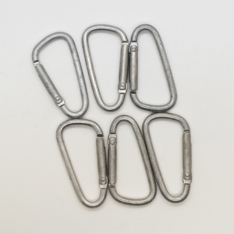 No. 5 D-type mountaineering buckle aluminum alloy rough backpack luggage Bluetooth speaker water bottle pot spring quick-hanging buckle wholesale