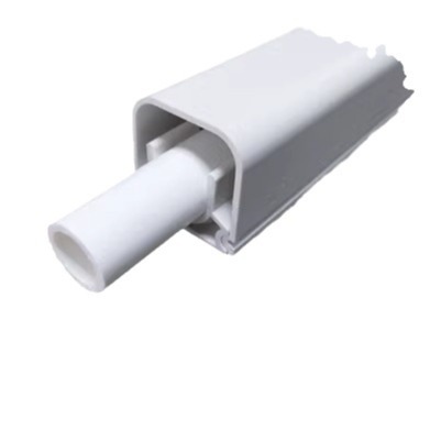 40*40 surface mounted radiator decorative cover pipe 20/25/32 pipe universal radiator single pipe heating pipe groove