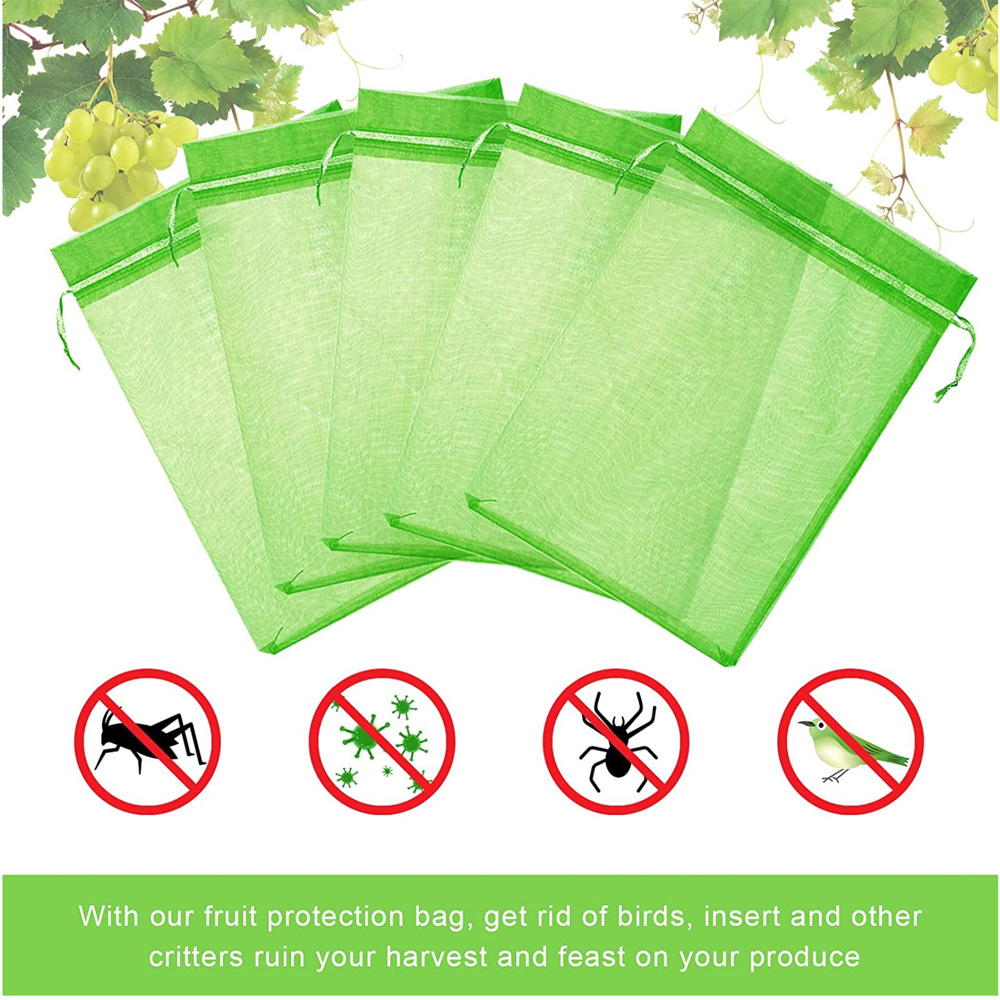 Cross-Border Fruit Protection Bag Grape Fruit Insect-Proof Mesh Bag Seed Bag Organza