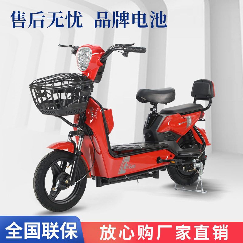 in stock supply Golden Eagle electric car adult electric bicycle lithium lead-acid tram walking two-wheeled battery car