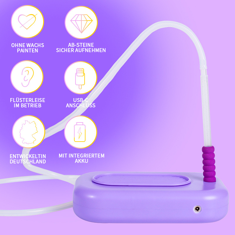 Cross-border New Product Amazon Vacuum Diamond Brush suit Electric Diamond Brush Diamond Painting Tools