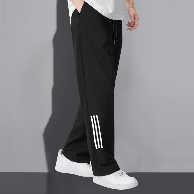 Z9212M-Z9212B plus fat long version of boys tall 190cm sports men's pants straight tube super long size pants