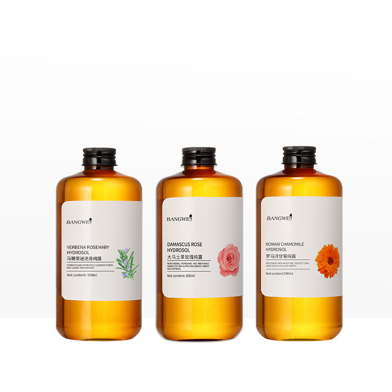 Bang Wei Rose Chamomile Pure Dew 500ml Skin Moisturizing Skin Damascus Rose Pure Dew Wholesale