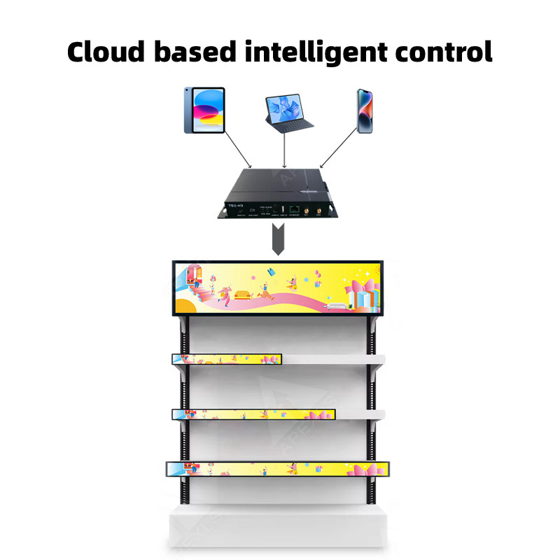 Led Replaceable Content Shelf Screen Hd Intelligent Supermarket Special