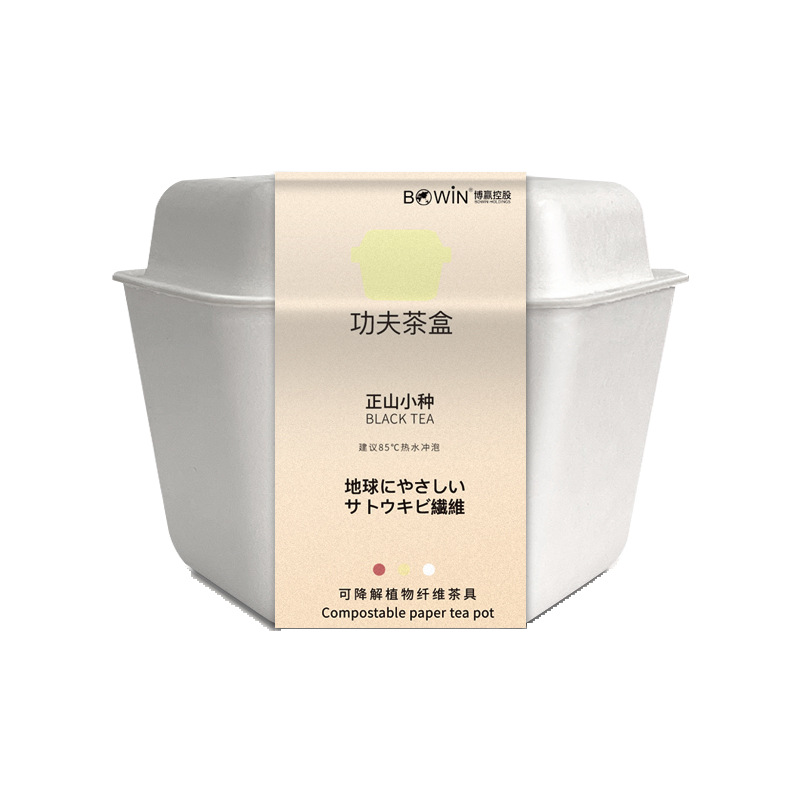 Disposable Kung Fu Tea Cup Portable Tea Travel Tea Box suit Portable Travel Tea Student Disposable Outdoor Tea Set