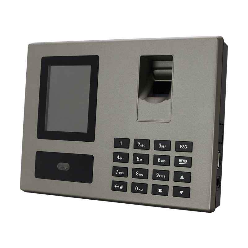 Attendance machine FA03 face recognition in Chinese and English 25 foreign languages display facial fingerprint intelligent integrated check-in punch-in machine