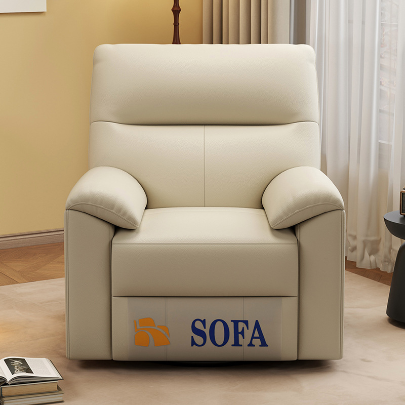 Lazy Functional Sofa for Small Apartments, Suitable for Sleeping and Reclining, First-Class Space Capsule Living Room, Beauty Salon, Nail Salon Single Sofa