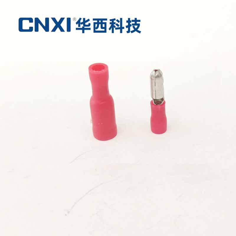 Cnxi Huaxi Technology Bullet-Type Male and Female Docking Insulated Terminal Mpdfrd1.25-156 Cold-Pressed Terminal Block